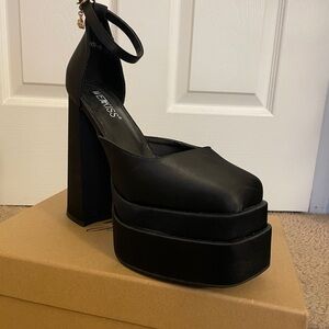 Black Platform Heels